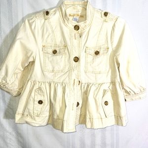 VANILLA STAR CROP SWING JACKET SIZE LARGE